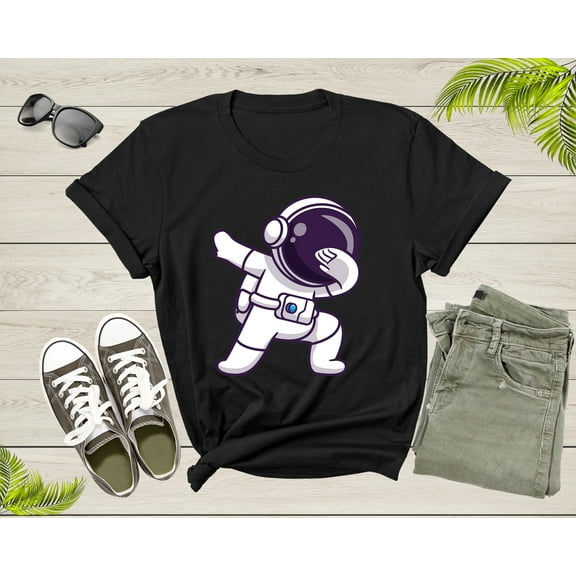 Astronaut Space Lovers Gift Astronaut Spaceman Graphic Design Adult Men Women Kids Boys Girls Shirt Astronaut Birthday Present T-shirt