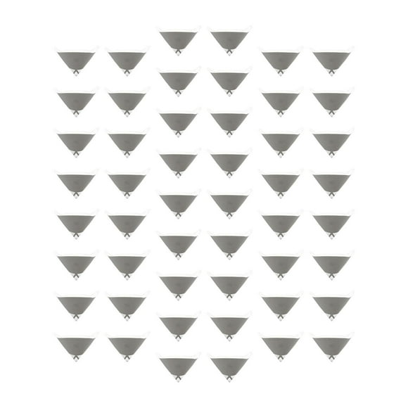 Filtro de 50 piezas Filtro de papel Funnel Pinte, proyectos de pintura de arte y artesanía en espesas para el embudo de spray de cono de automotriz