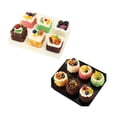 thumbnail image 2 of Toystoory Simulación de pastel de pan Artificial, nevera magnética, pasta, pastel, decoración del hogar, pantalla, boda, decoración dulce Almacenamiento y organización del hogar cuadrado Toystoory HA023979-02, 2 of 6