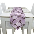 thumbnail image 4 of EREHome Chemin de Table Floral Violet Décoration de Table Maison 13x70 Pouces, 4 of 5