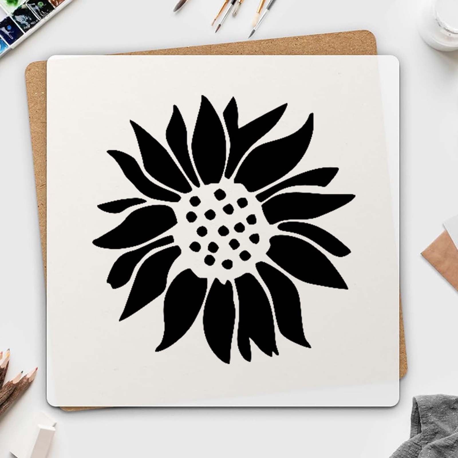 Lot De 8 Pochoirs Cercle Réutilisables Pour Peinture Et Scrapbooking - Thème Football, Décoration Murale DIY - 9