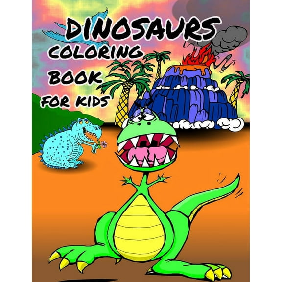 Dinosaur coloring book for kids : Great Gift for Boys & Girls, ages 4-8 (Paperback)