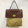 thumbnail image 2 of Mochila estilo preppy, bolsos de diseñador de lujo para mujer, novedad de 2023, en lona de PU, bolso de mano con asa superior, bolsos de hombro medianos vintage, 2 of 4