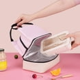 thumbnail image 1 of Kitchen Storage Organization, Office Worker Lunch Bag Student Lunch Box Bag Lunch Cooler Bag with Rice Insulation Bag, Pink, 1 of 6