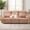 Tan, variant on SHANNA Faux Leather Recliner Chair Covers, 4-Piece Stretch Reclining Sofa Slipcovers with Pocket, Washable Furniture Protector (Taupe, 1 Seater)