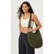 thumbnail image 2 of Bolsa de mano acolchada ODODOS para mujer, color aguacate, 2 of 6