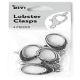 thumbnail image 2 of CUITING Cousin DIY Silver Lobster Clasp  4 Pc  Large Metal Clasp  16 x 30mm, 2 of 9