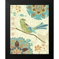 thumbnail image 2 of Brissonnet, Daphne 12x14 Black Modern Framed Museum Art Print Titled - Eastern Tales Birds II, 2 of 5