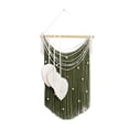 thumbnail image 4 of QSTDGVPW Macrame Wall Hanging Art Bohemian Macrame Wall Art for Bar Living Room Party Green, 4 of 9