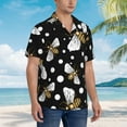 thumbnail image 5 of Balery Men'S Summer Hawaiian Shirts Short-Sleeve Design Name Printed Casual Shirts - Size Name, 5 of 9