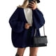 thumbnail image 1 of Suéter PRETTYGARDEN 2025 Mujer Oversized Azul Marino XL, 1 of 8