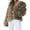 Khaki, variant on Faux Fur Jacket Women, Yigetop Womens Fall Open Front Cardigan Faux Fur Coat Vintage Parka Shaggy Jacket Warm Coat Tops Fluffy Cardigan Watermelon Red XL