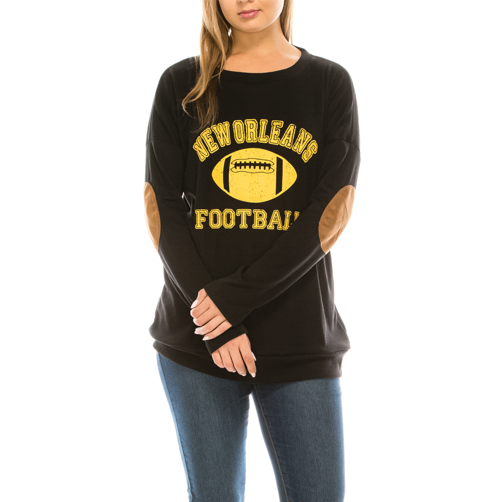 football sweatshirt womens
