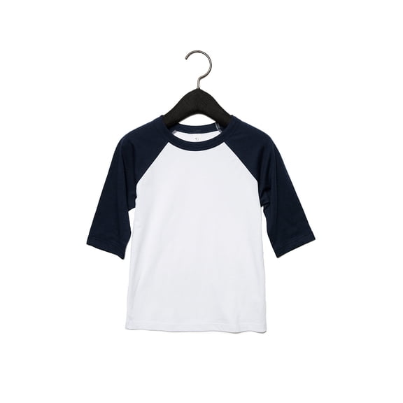 Bella Canvas Toddler 3/4-Sleeve Baseball T-Shirt - 3200T