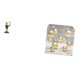 thumbnail image 1 of Estatua de rana camarero, figura de escritorio, cubierta de acrílico, adorno cuadrado, vitrina de resina, estante transparente, decoración, adecuado p, 1 of 8