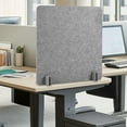 thumbnail image 5 of Acoustic Desk Divider Privacy Panel Felt Construction for Classroom Study Reception Area Office Workspace, 5 of 5