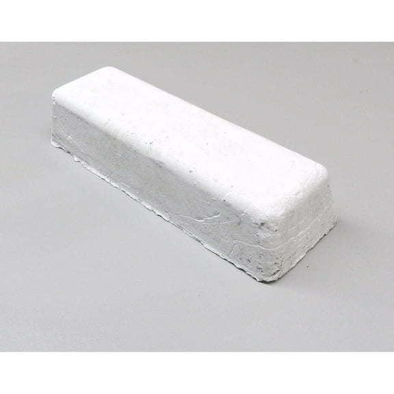 White Luster Polishing Compound Buffing Rouge 1 Large Bar Jewelers Polish Metals Made in USA