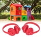 thumbnail image 4 of Modelo de Auriculares para Casa de Muñecas Decoración de Casa de Muñecas con Auriculares en Miniatura para Escena de Casa de Muñecas ANGGREK Otros, 4 of 8