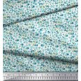 thumbnail image 2 of Soimoi Velvet Fabric Floral Shirting Printed Fabric 1 Yard 58 Inch Wide, 2 of 3