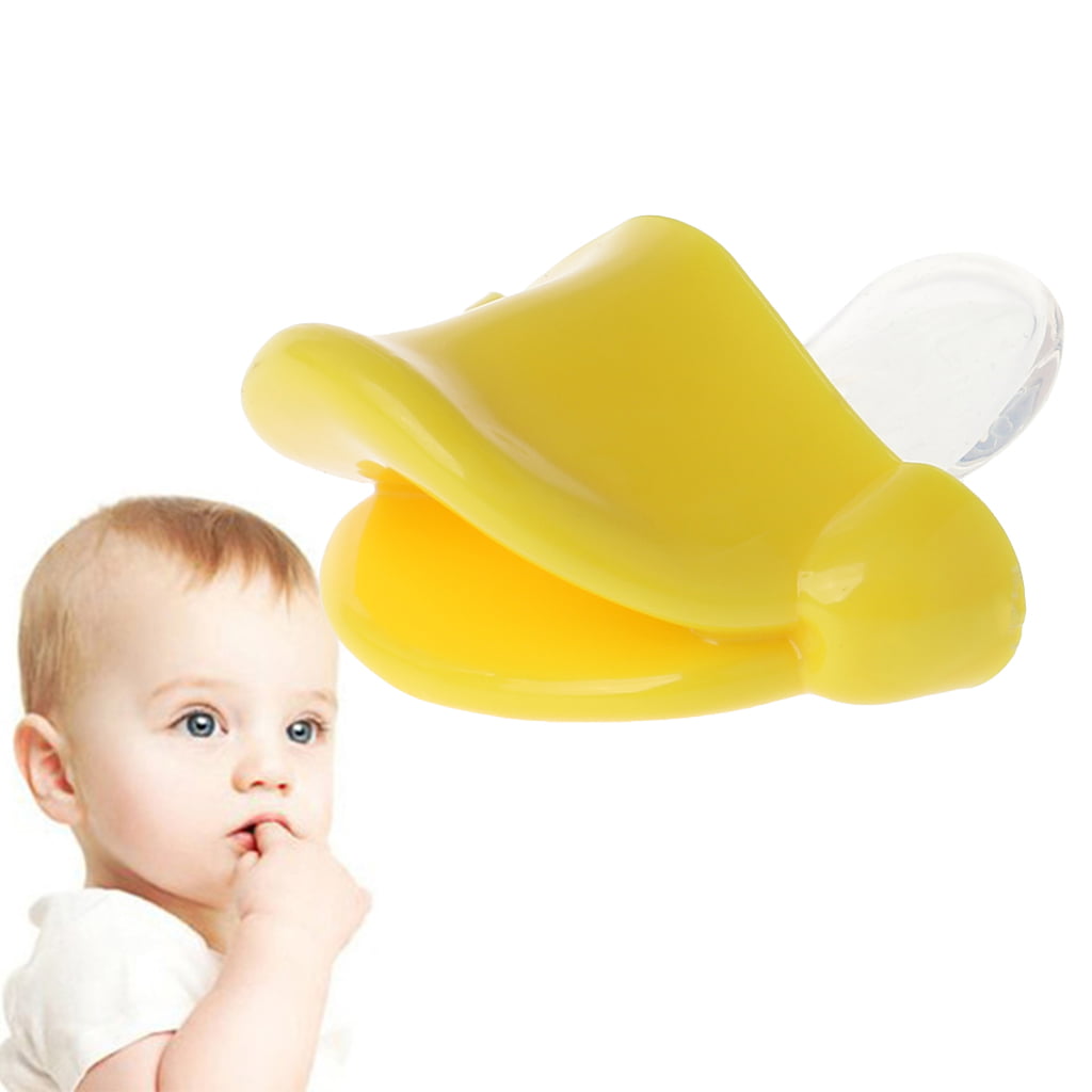 Funny Baby Pacifiers Duck Mouth Toddler Infant Soother Nipples Teether Silicone 