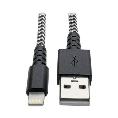 UPC: 0037332207319 | Tripp Lite 6 ft. Heavy-Duty USB Sync/Charge Cable with Lightning Connector  Black