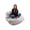 Vanilla Latte, variant on Big Joe Chameleon 4-in-1 Lounger, Charcoal Soft Twill