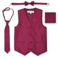 thumbnail image 1 of Johnnie Lene Boys Formal Dupioni Tuxedo Vest Set JL34, 1 of 2