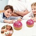 thumbnail image 1 of YiJuHui Slow Rising Squishy Toy, Glitter Steamed Bun Stress Relief Fidget Toy, Kawaii Cute Simulation Dumpling, Sensory Anxiety Relief for Adults, Desk Decor Party Gift, 1 of 5