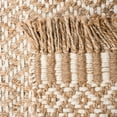 thumbnail image 3 of SAFAVIEH Natural Fiber Johanna Geometric Jute Area Rug, Natural/Ivory, 2'3" x 4', 3 of 6
