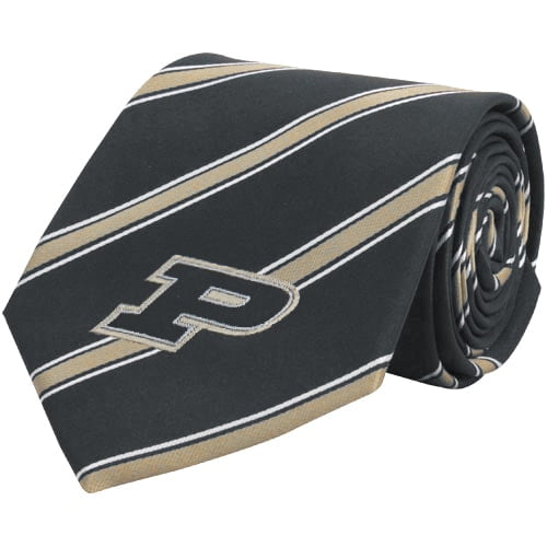 Men's Purdue Boilermakers Woven Poly Tie