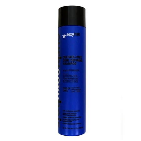 Curly Sexy Hair Sulfate-Free Curl Defining & Nourishing Shampoo 10.1