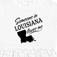 thumbnail image 4 of Inktastic Someone in Louisiana Loves Me Girls Toddler Dress, 4 of 5