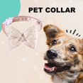 thumbnail image 4 of Chat Cou Cercle Animaux de Compagnie Collier Réglable Chien Arc Cou Cercle Élégant Exquis Coeur Pendentif Chat Cou Sangle Animal Accessoire Collier avec Décoration de l'Arc, 4 of 8