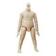 thumbnail image 1 of Figuras de acción de muñecas a escala 1/6, modelo de cuerpo masculino, accesorio de muñeca de juguete para cabeza de muñecas Color de piel CUTICAT Figura de acción, 1 of 8