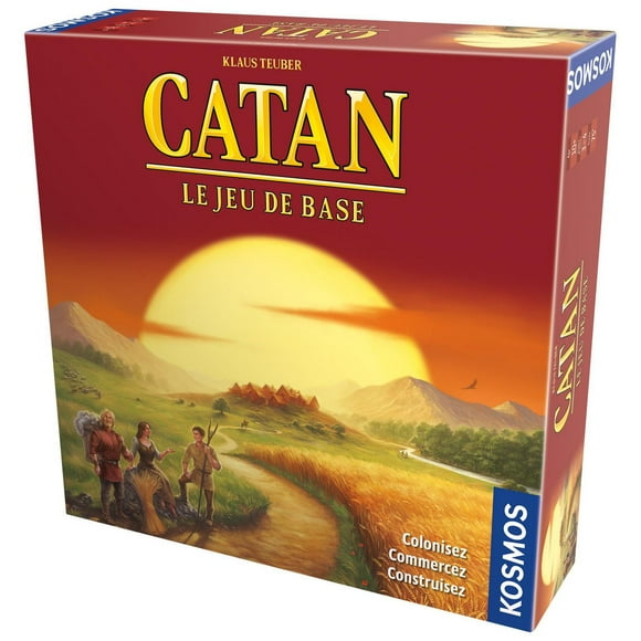 CATAN (French Version) - A board game by Klaus Teuber - 3-4 Players - Board Games for Family - 60 Minutes of Gameplay - For Kids and Adults Ages 10+
