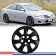 thumbnail image 5 of 1 Pack 16" Hubcap Wheel Rims Cover Fit for 2010-2011 Toyota Camry&2010-2011 Toyota Camry Hybrid Compatible with Steel Wheels Snap on Installation,Black Lacquer, 5 of 8