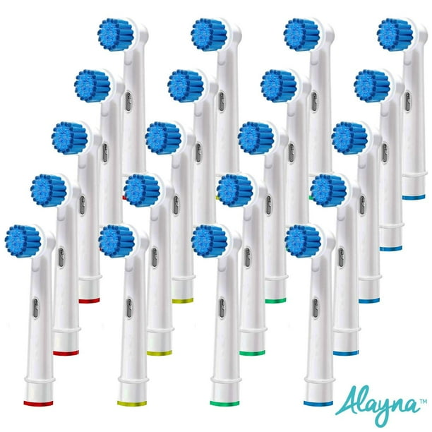 Alayna Generic Replacement Brush Heads Compatible With Oral B