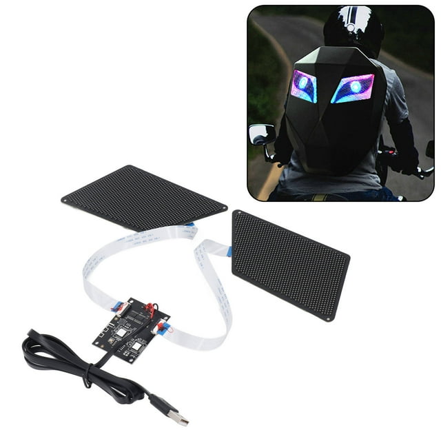 Señal LED, 48 X 96 Signo De Ojo LED LED USB Alimentado Para Mochilas