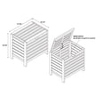 thumbnail image 4 of Harlow Bamboo Bathroom Hamper in Natural Brown, 4 of 4