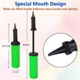 thumbnail image 4 of Balloon Pump Hand Manual Inflator, Balloon Manual Pump Blower Pump Suitable for Party Decoration Balloons Balloon Arch Kit Balloon Garland Foil & Confetti Balloon, 4 of 7
