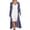 xx-Navy993, variant on XIAONU Women's Sequin Long Sleeve Open Cardigan Full Length Slim Fit Evening Party Coat