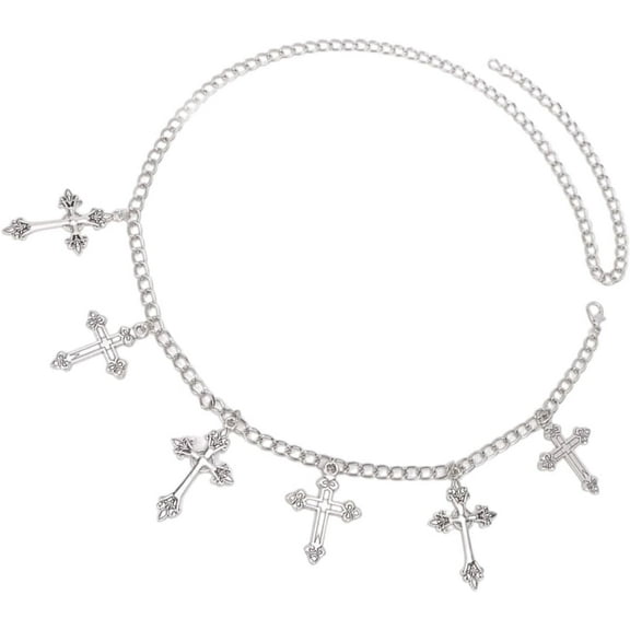 Elegant Crosses Pendant Waist Chain Jewelry Fashionable Women Body Chain Women's Accessories[x062]