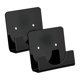 thumbnail image 1 of Bath Shower Curtain Pole Holder Square Shower Rod Mount Holder,A, 1 of 5