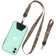 SHANSHUI Phone Lasso, Universal Cell Phone Neck Strap and Wrist Lanyard Tether for Smartphone Safety Tether System Key