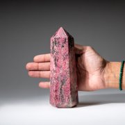 Genuine Polished Imperial Rhodonite Point from Madagascar (2.8 lbs)