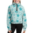 thumbnail image 5 of Chaqlin Kids Blouse Shirt with Pocket Oversize Plus Size Girls Hoodies for School for Gym Size 5-6, 5 of 7