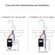 thumbnail image 2 of Calentador de agua caliente instantáneo eléctrico 110V/220V IPX4 instantáneo a prueba de agua 0.04Pa, 2 of 5