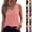 #01 Pink, variant on Women's V Neck Tank Tops Pleated Ruched Front Loose Fit Sleeveless Tunic Tops Curved Hem Daily Wear Blouses 2026, #01 Light Purple, XXL