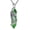 02-St Jude (Green), variant on St Jude Necklace 925 Sterling Silver San Judas Tadeo Necklace Saint Jude Pendant Amulet Protection Amulet Jewelry for Women Men