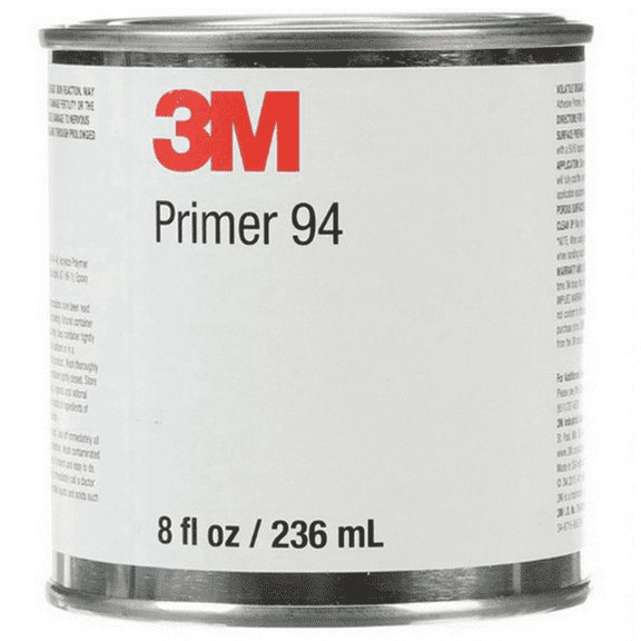 3M 23926 94 Series Tape Primer, 0.5 pt Can, Light Yellow